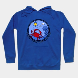 Crab and sun Hoodie